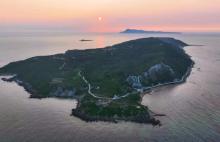 mathraki aerial view