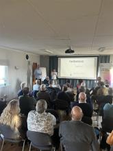 group of people at the Gotland workshop