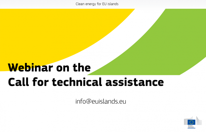 Webinar on the Call for technical assistance