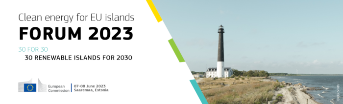 Clean energy for EU islands forum 2023 | 7- 8 JUNE – Agenda available