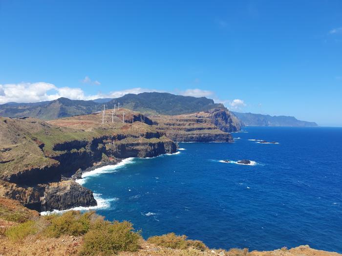 Madeira wind turbine