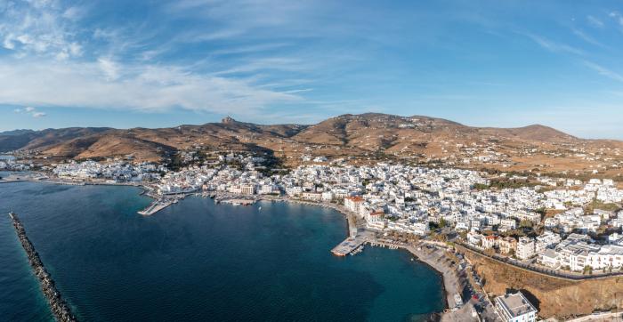 Visual of Tinos, Greece