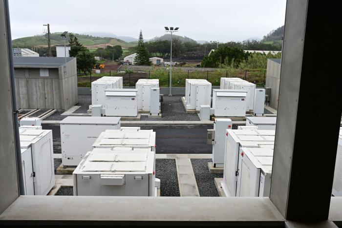 battery storage from above